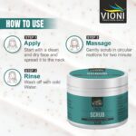 Face Scrub with Aloe Vera, Coffee Extract & Vitamins – Deep Cleansing & Skin Brightening (200gm) - Image 4